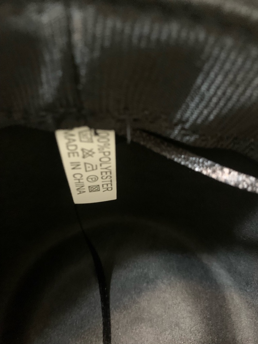 Black Feathered Cowboy Hat with Blue Accent - Unbranded - Picture 6 of 12
